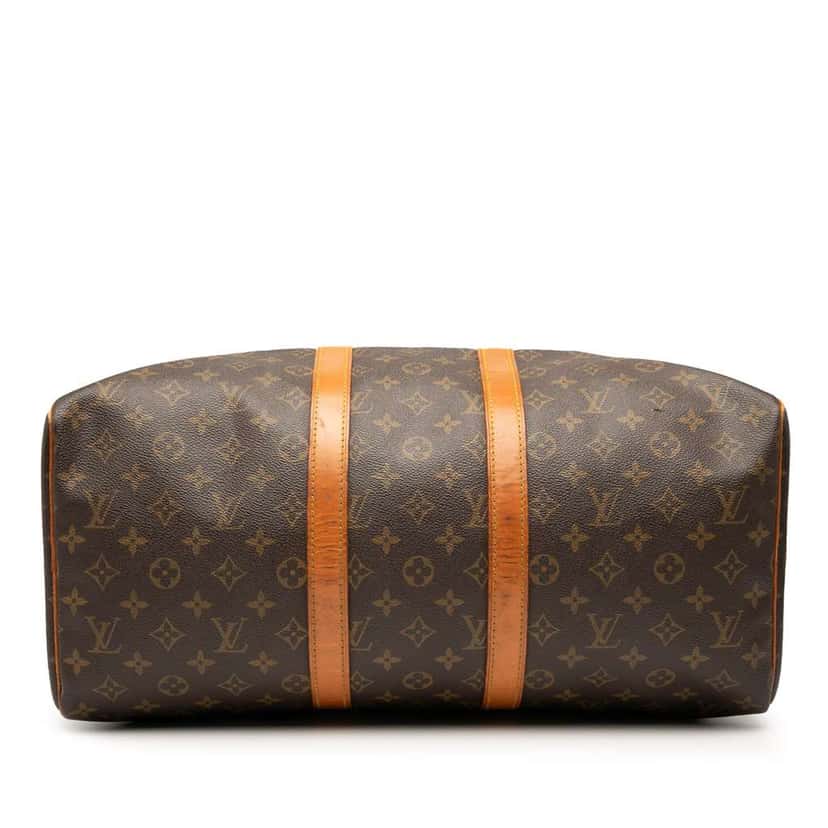 Louis Vuitton Monogram Keepall 45 Brown Good condition - Inside View