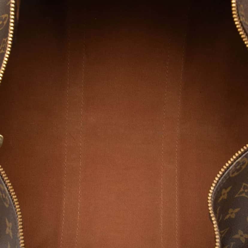 Louis Vuitton Monogram Keepall 45 Brown Good condition - Model View