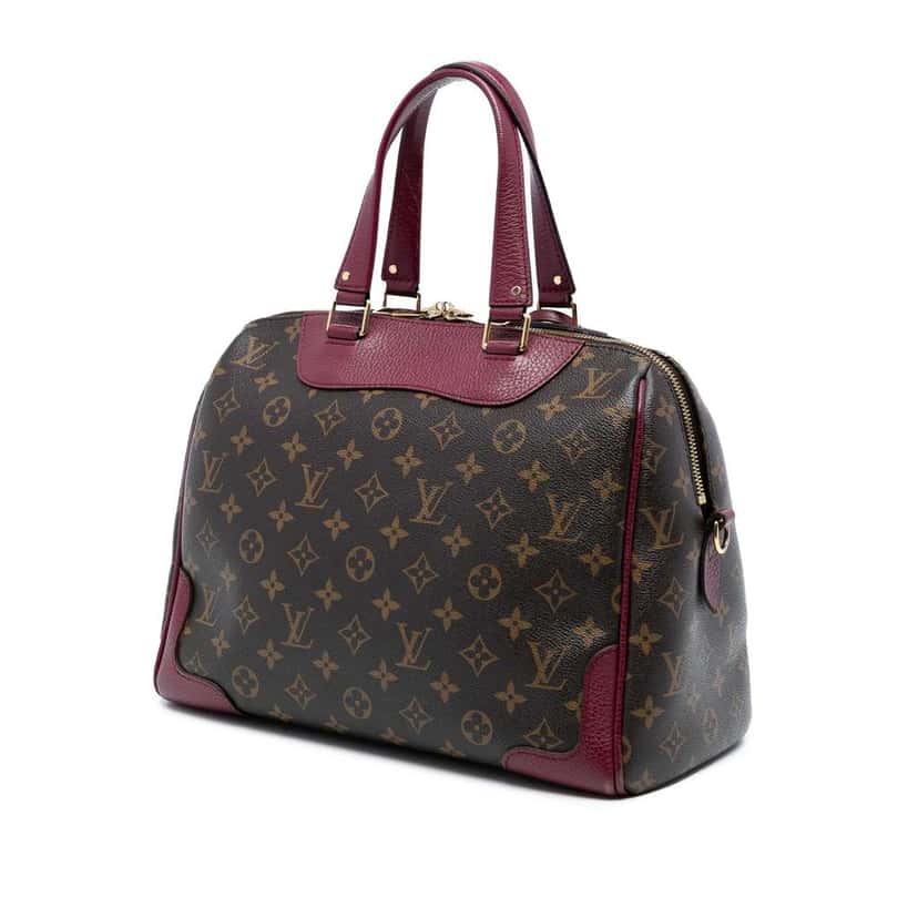 Louis Vuitton Monogram Retiro Brown Good condition - Back View