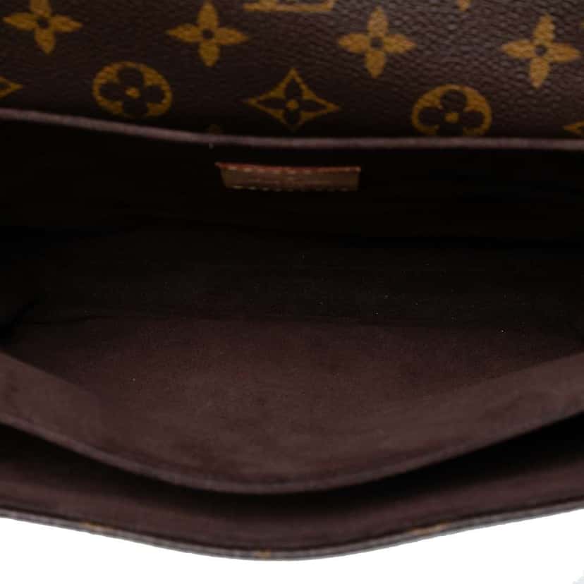 Louis Vuitton Monogram Pochette Metis Brown Good condition - Model View