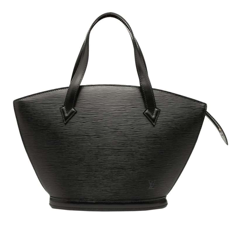 Louis Vuitton Epi Saint Jacques PM Short Strap Black Leather Good condition - Front View