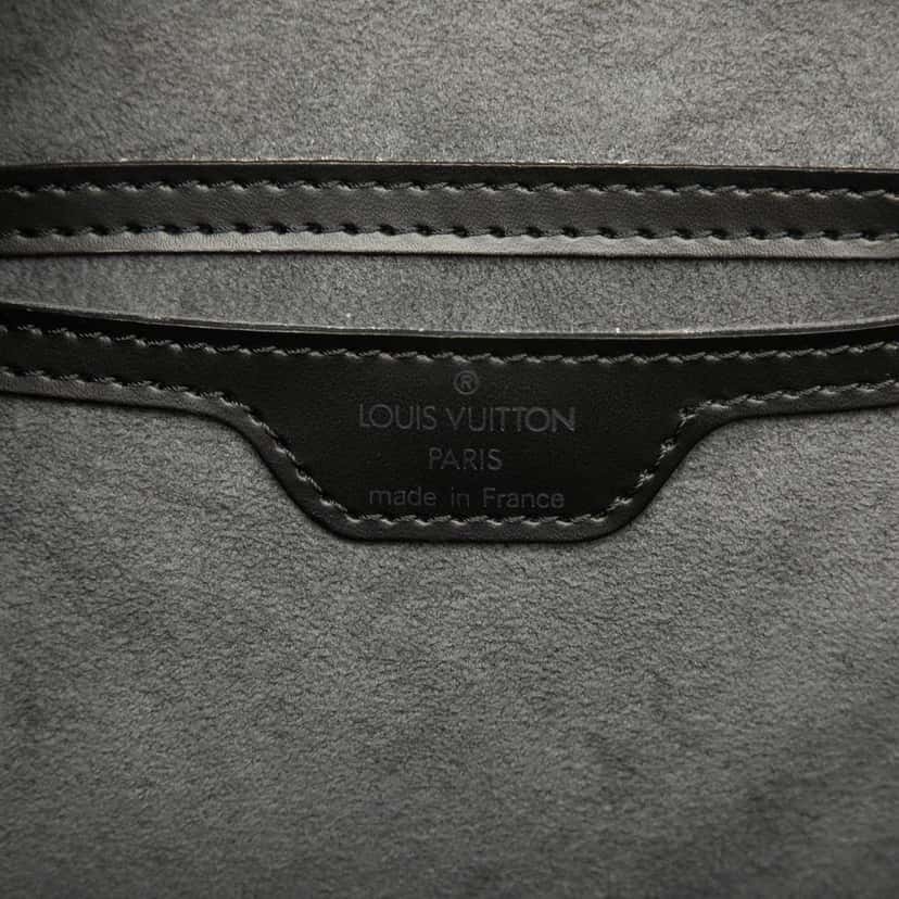 Louis Vuitton Epi Saint Jacques PM Short Strap Black Leather Good condition - Box View