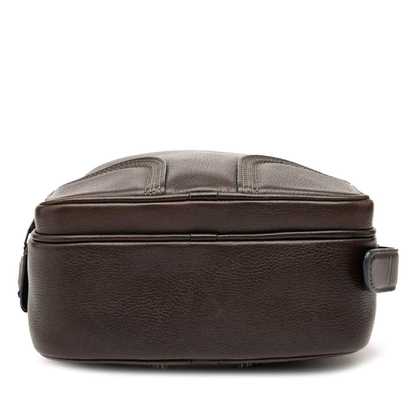 Louis Vuitton Leather Bequia Trotter MM Brown Leather Very good condition - Inside View