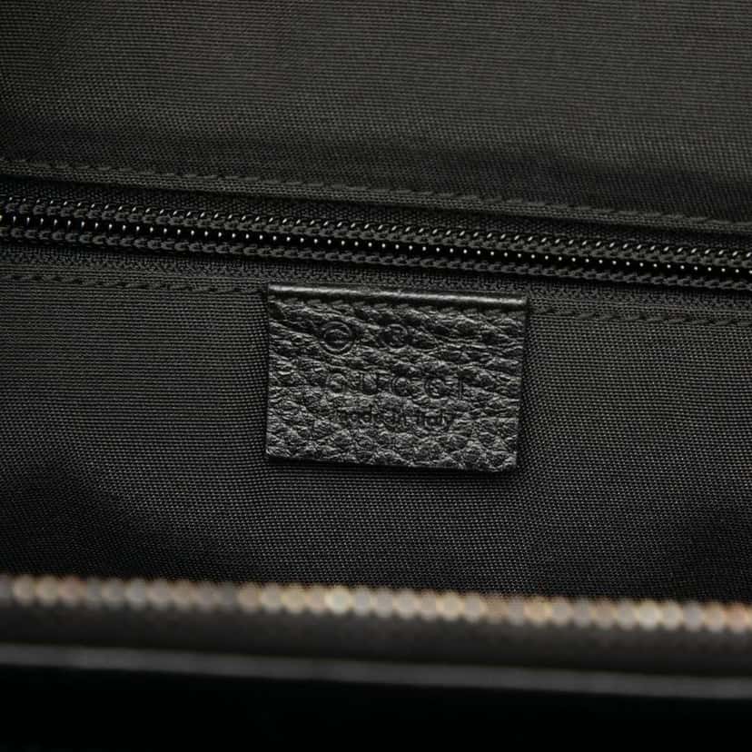 Gucci GG Nylon Executive Business Bag Black Good condition - Box View