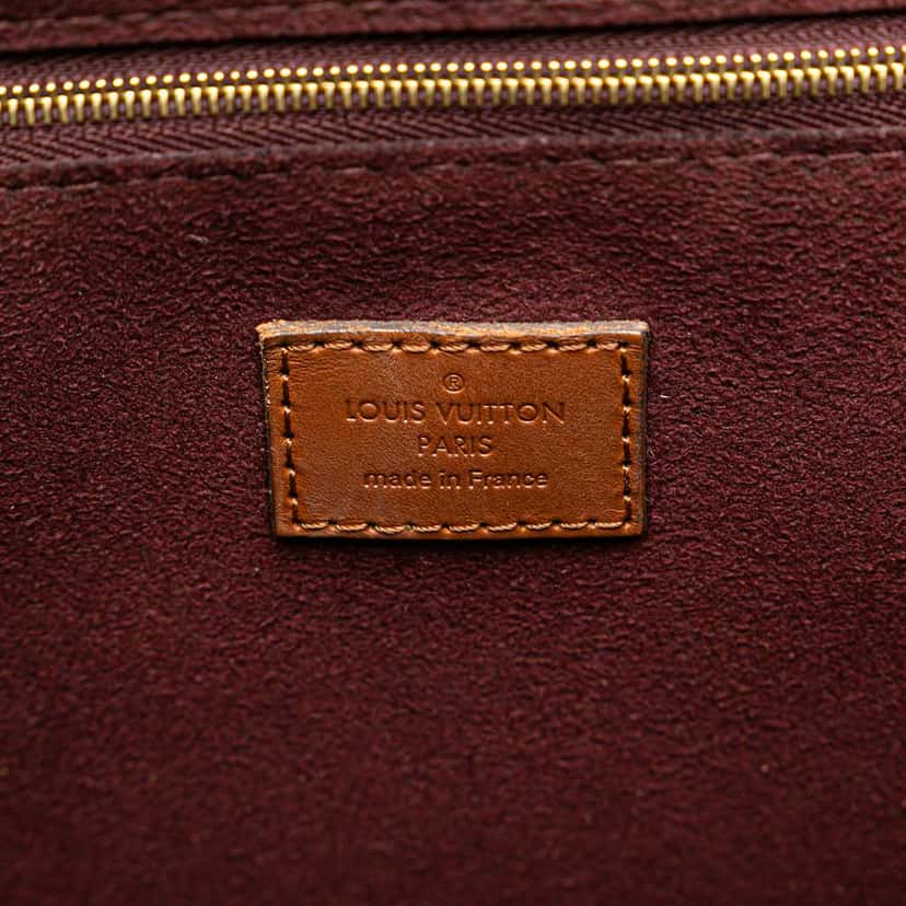 Louis Vuitton Damier Ebene Greenwich PM Brown Good condition - Box View