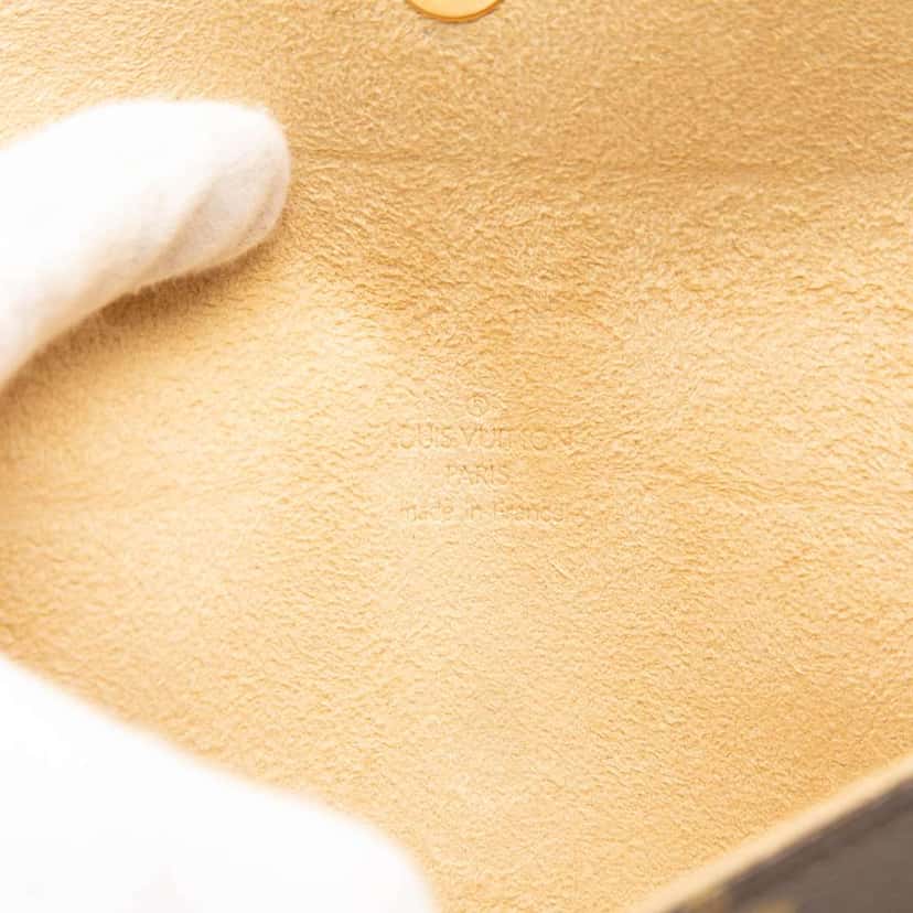 Louis Vuitton Monogram Pochette Florentine Brown Good condition - Box View