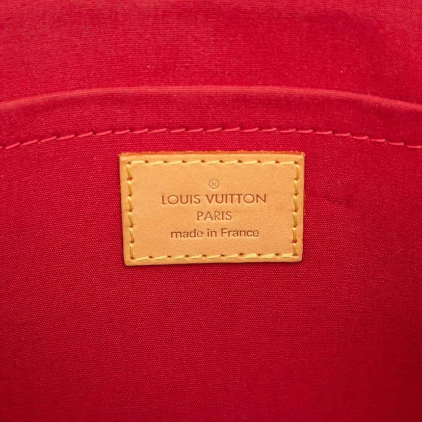 Louis Vuitton Monogram Vernis Rosewood Avenue Red Leather Very good condition - Box View