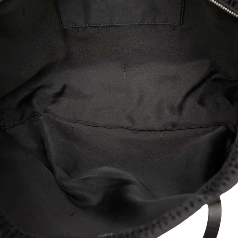Fendi Micro Zucchino Canvas Tote Black Canvas Very good condition - Model View