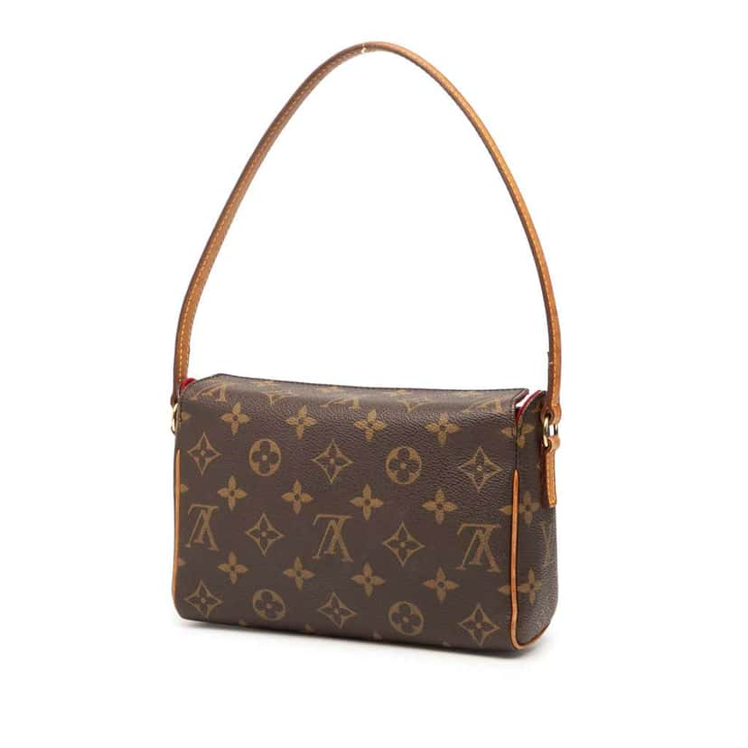 Louis Vuitton Monogram Recital Brown Good condition - Back View