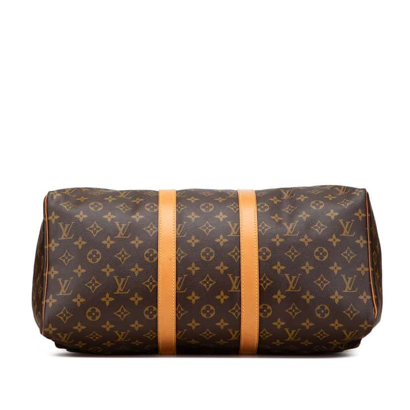 Louis Vuitton Monogram Keepall 45 Brown Good condition - Inside View