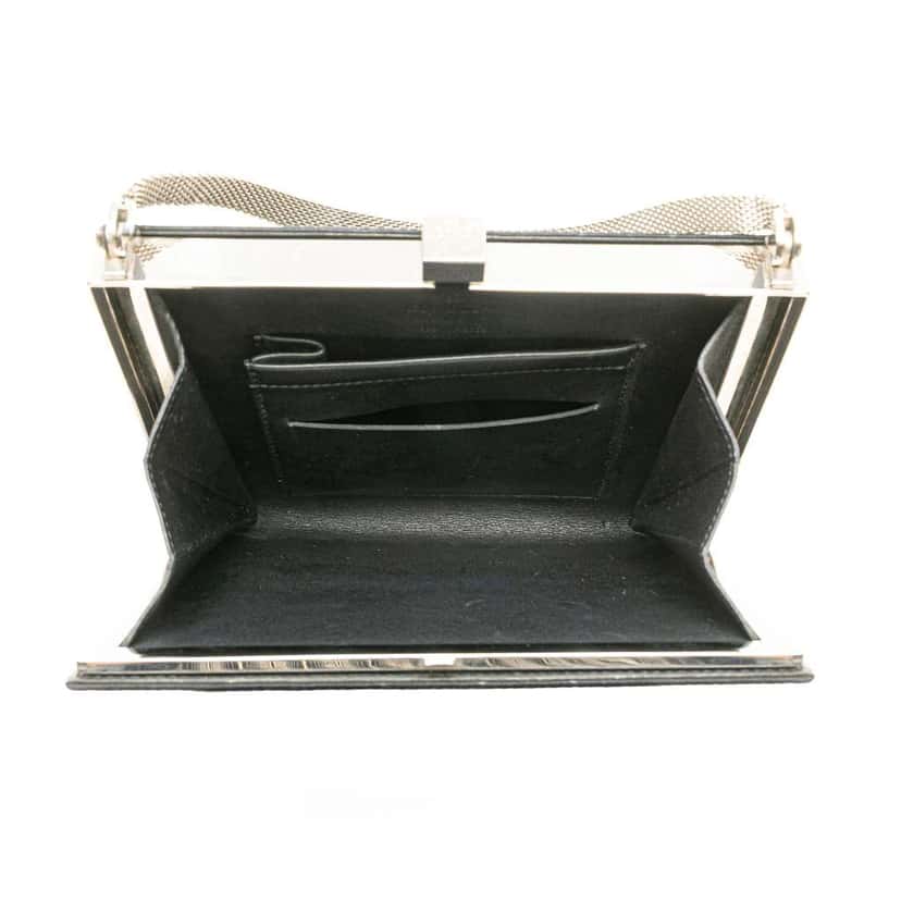 Louis Vuitton Monogram Satin Ange PM Black Satin Good condition - Model View