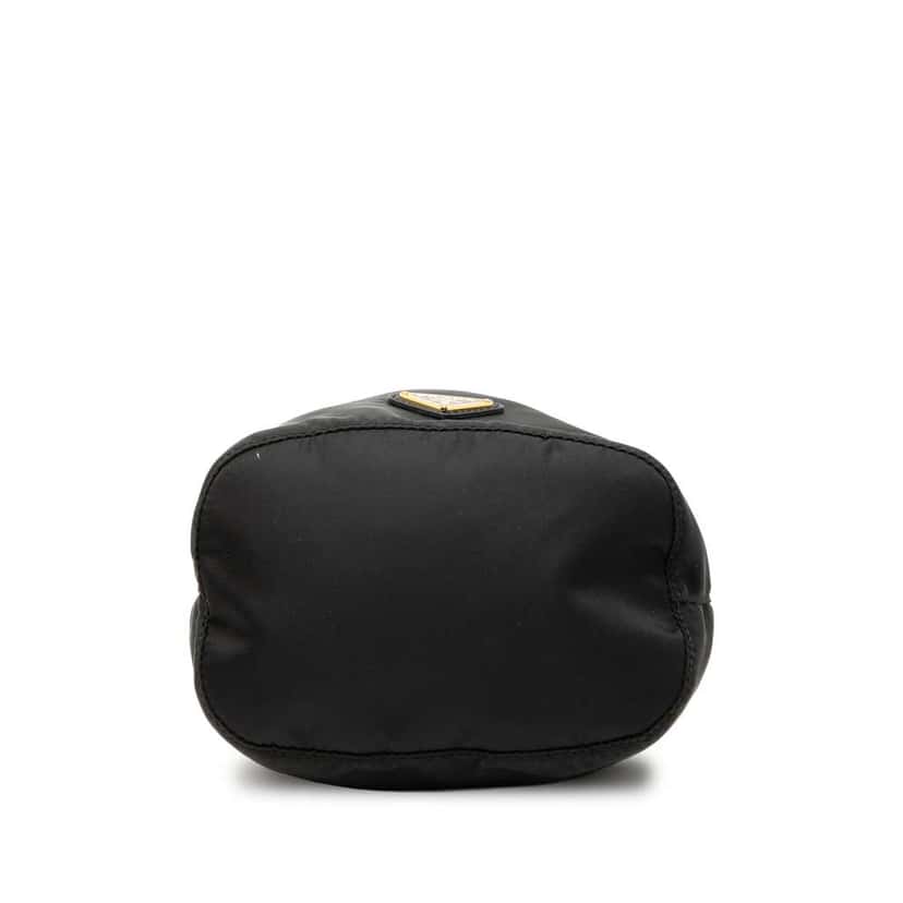 Prada Tessuto Drawstring Pouch Black Good condition - Inside View