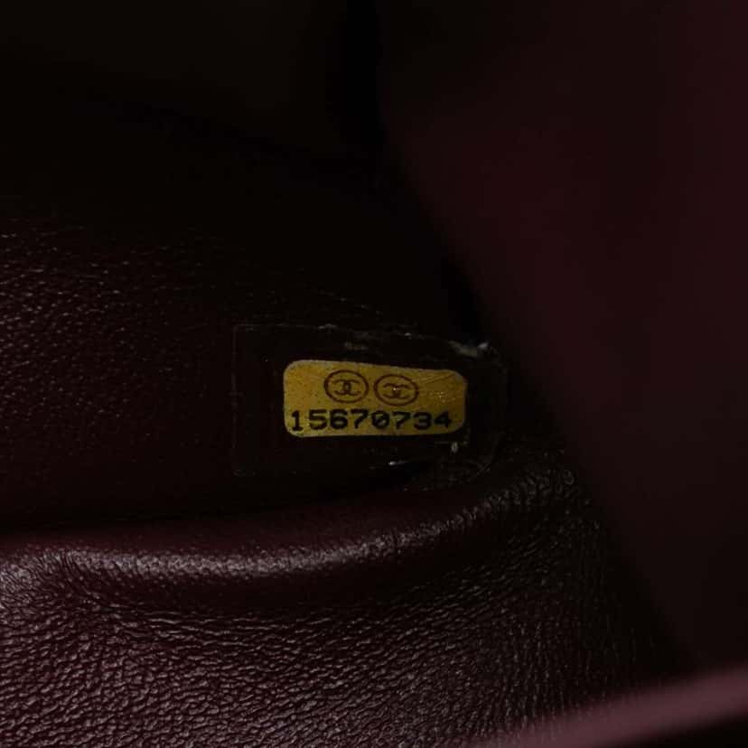Chanel Jumbo Classic Lambskin Double Flap Black Leather Good condition - Box View