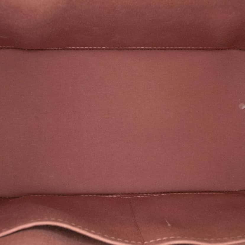 Louis Vuitton Monogram Vernis Alma PM Brown Leather Good condition - Model View
