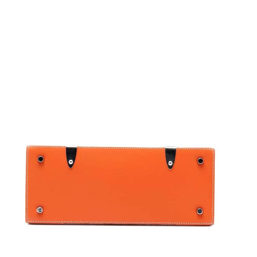 Goyard Goyardine Saigon Structured PM Orange Canvas Good condition - Inside View
