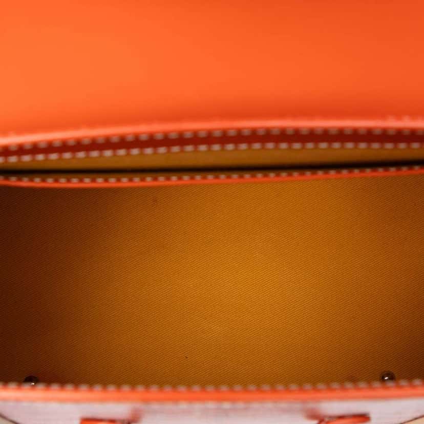 Goyard Goyardine Saigon Structured PM Orange Canvas Good condition - Model View