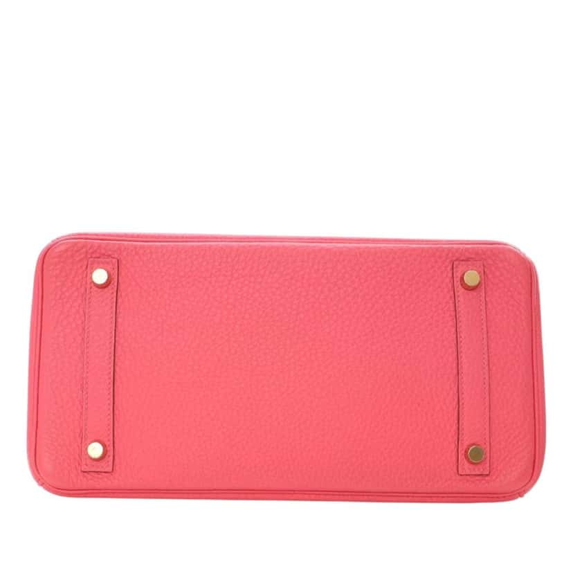 Hermès Togo Birkin Retourne 30 Pink Leather Good condition - Box View