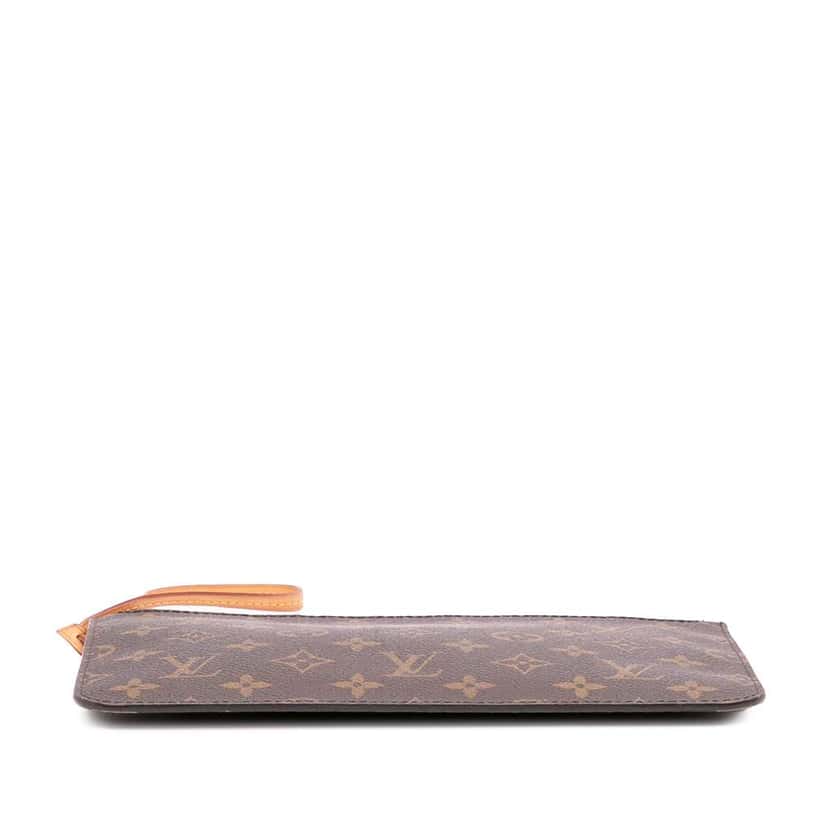 Louis Vuitton Monogram Neverfull Pochette Brown Good condition - Inside View
