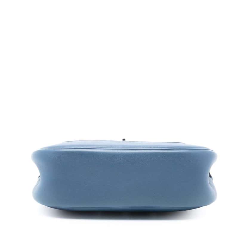 Hermès Swift Berline 28 Blue Leather Good condition - Inside View