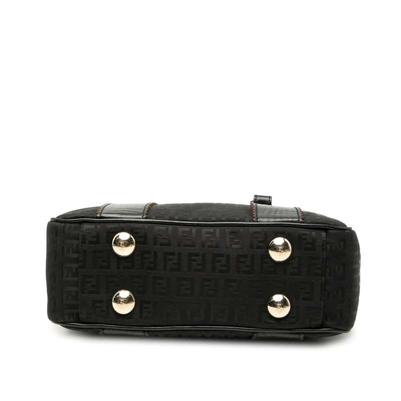 Fendi Zucchino Canvas Tote Black Canvas Very good condition - Inside View