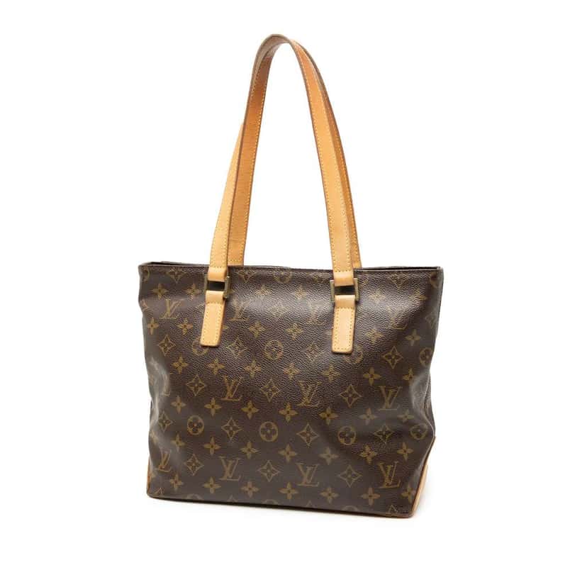 Louis Vuitton Monogram Cabas Piano Brown Very good condition - Back View