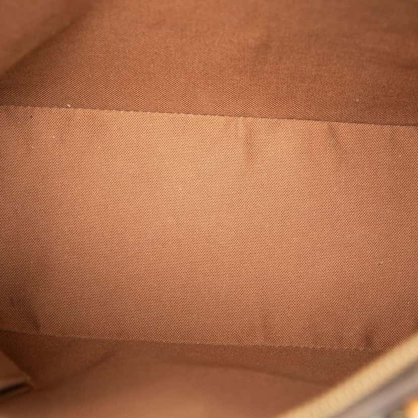 Louis Vuitton Monogram Cabas Piano Brown Very good condition - Model View