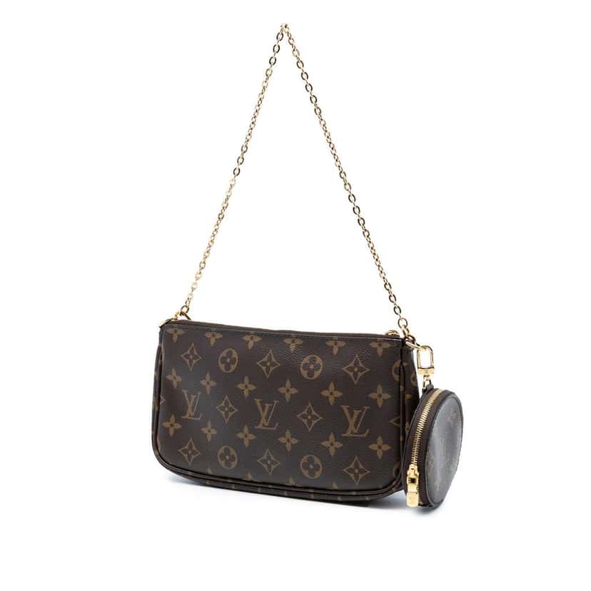 Louis Vuitton Monogram Multi Pochette Accessoires Brown Good condition - Back View