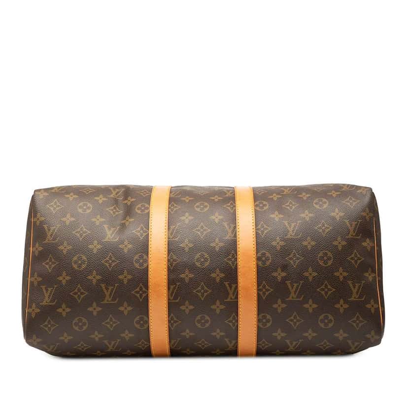 Louis Vuitton Monogram Keepall 45 Brown Good condition - Inside View