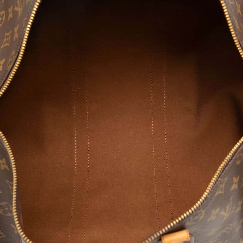 Louis Vuitton Monogram Keepall 45 Brown Good condition - Model View