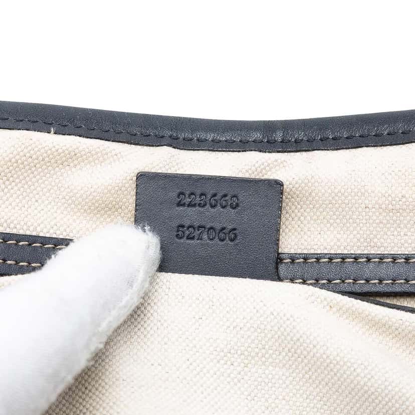 Gucci GG Supreme Joy Vertical Tote Brown Canvas Good condition - Box View
