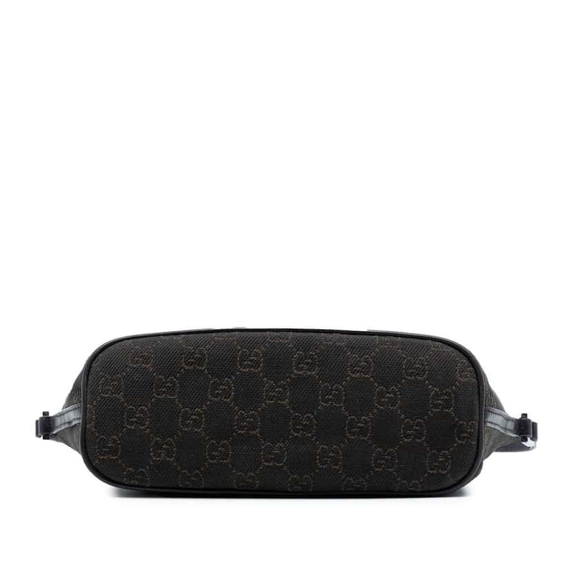 Gucci GG Denim Boat Brown Denim Good condition - Inside View