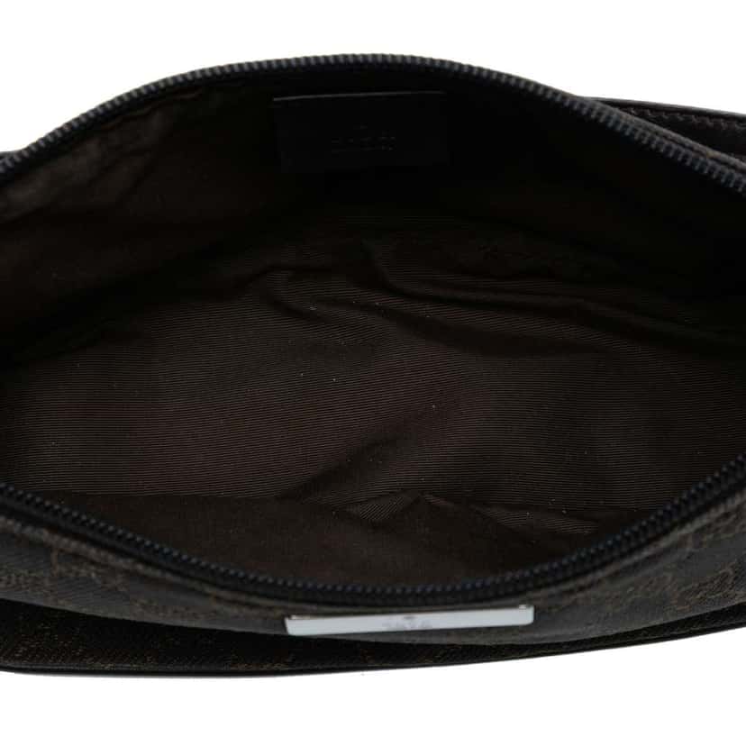 Gucci GG Denim Boat Brown Denim Good condition - Model View