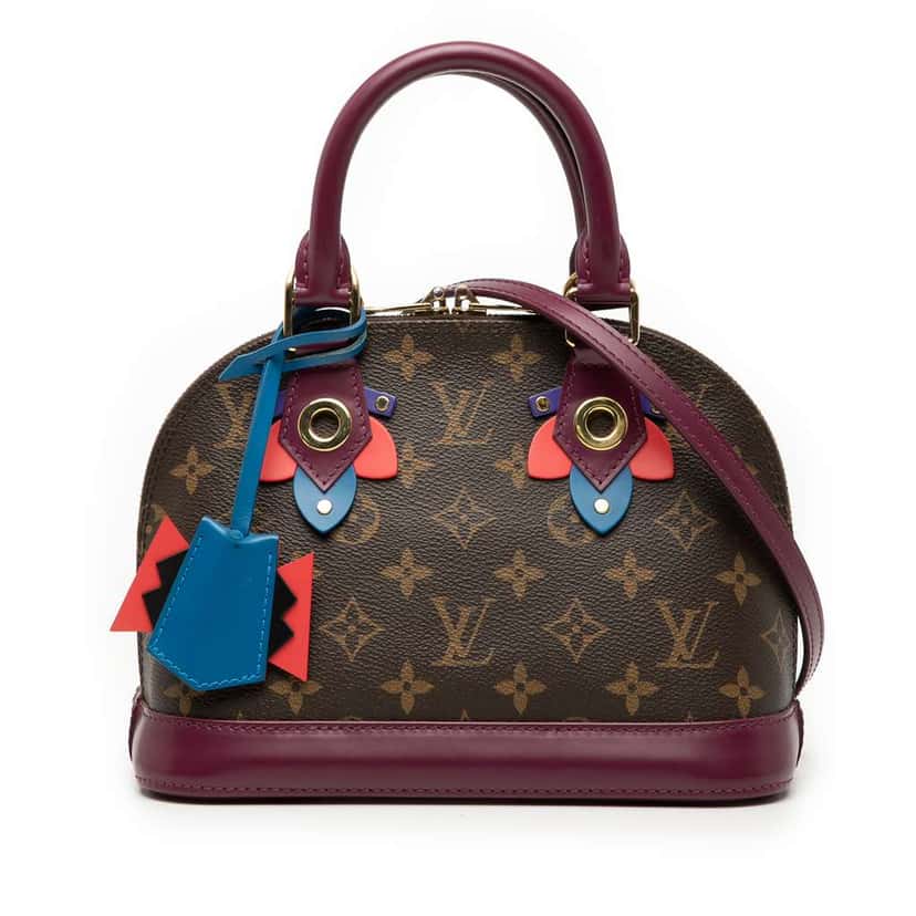 Louis Vuitton Monogram Totem Alma BB Brown Good condition - Front View