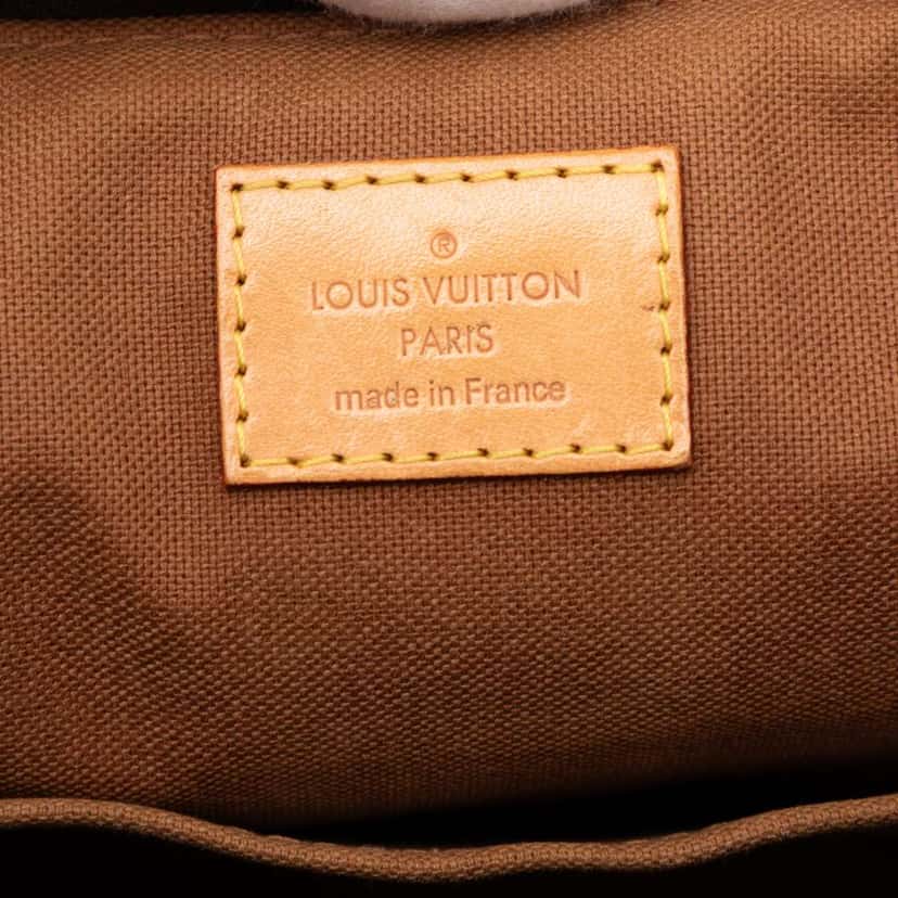 Louis Vuitton Monogram Palermo PM Brown Good condition - Box View