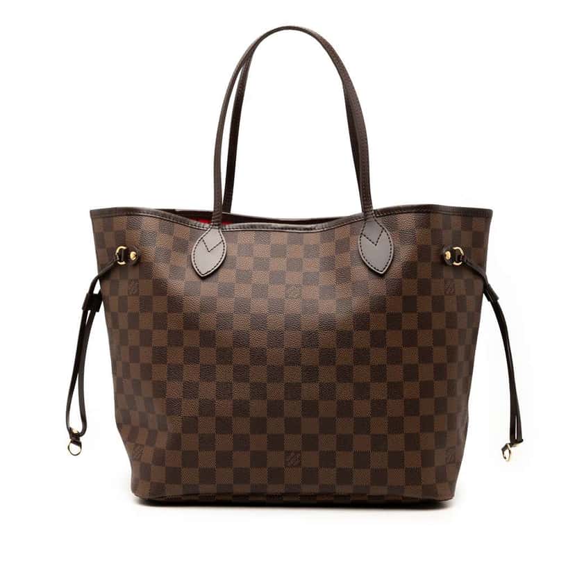 Louis Vuitton Damier Ebene Neverfull GM Brown Good condition - Front View