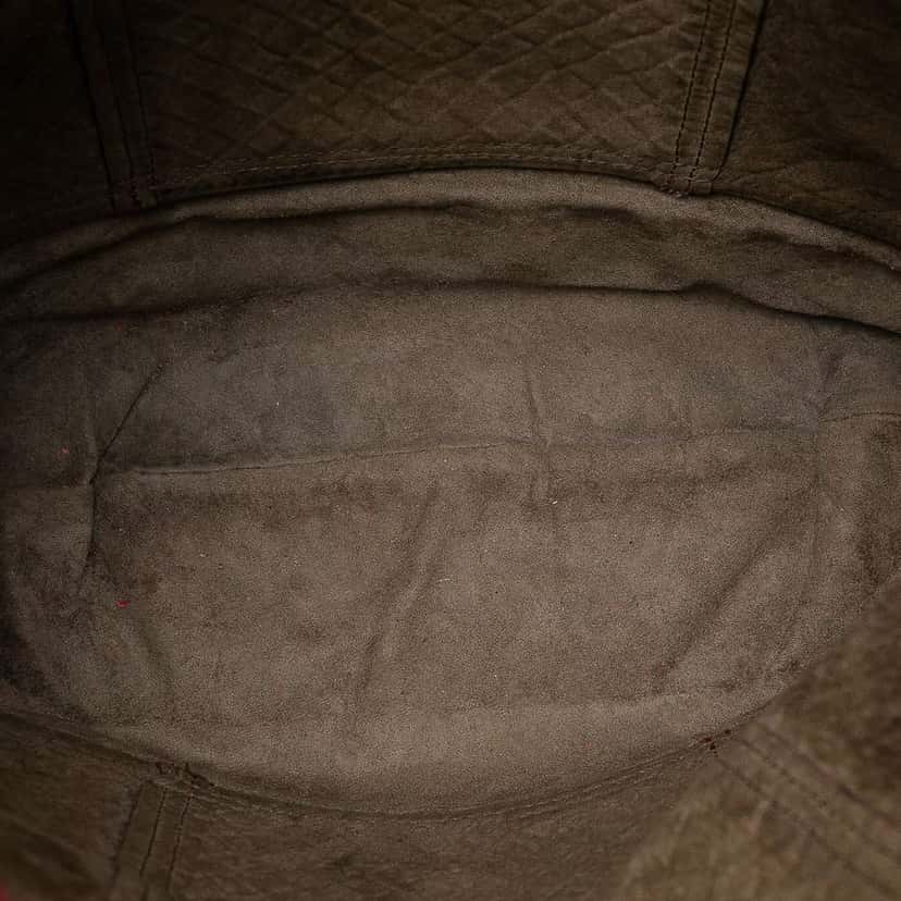 Bottega Veneta Nappa Intrecciato Tote Red Leather Good condition - Model View