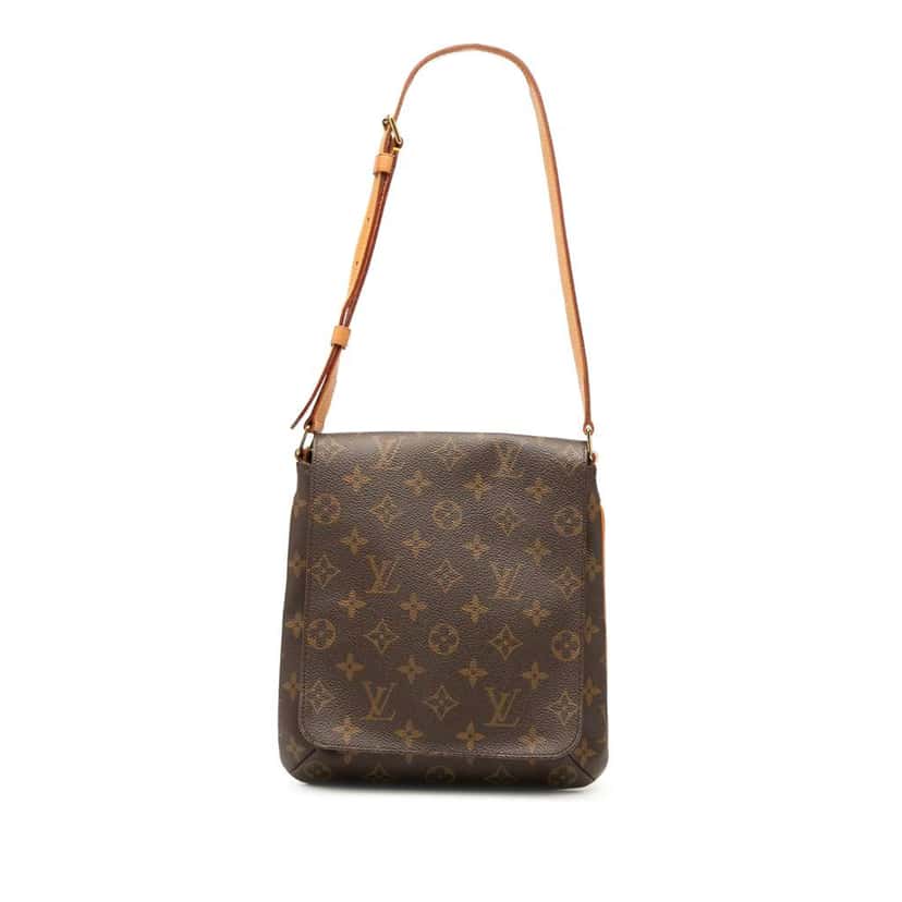 Louis Vuitton Monogram Musette Salsa Short Strap Brown Good condition - Front View