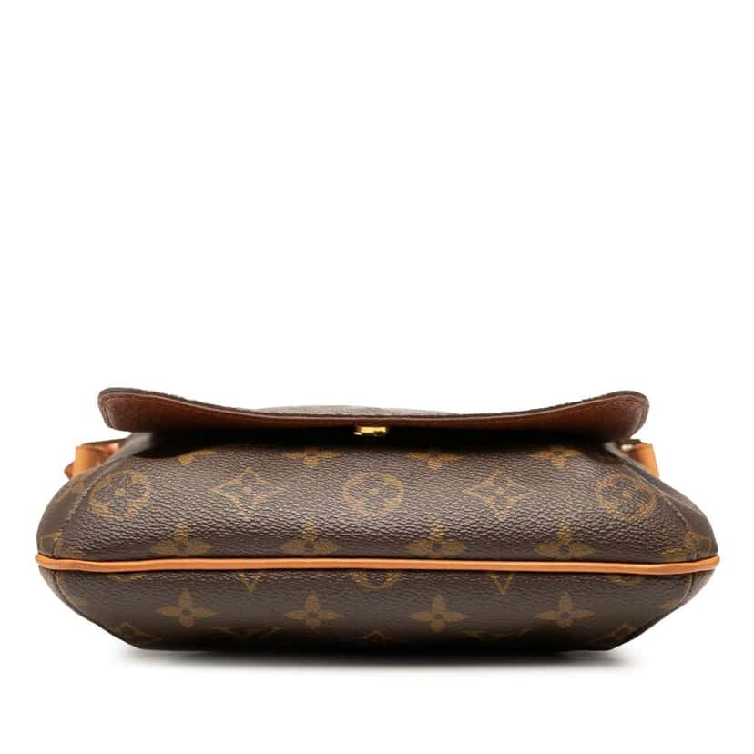 Louis Vuitton Monogram Musette Salsa Short Strap Brown Good condition - Inside View