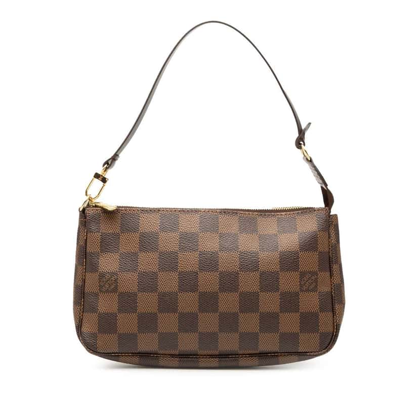 Louis Vuitton Damier Ebene Pochette Accessoires Brown Good condition - Front View
