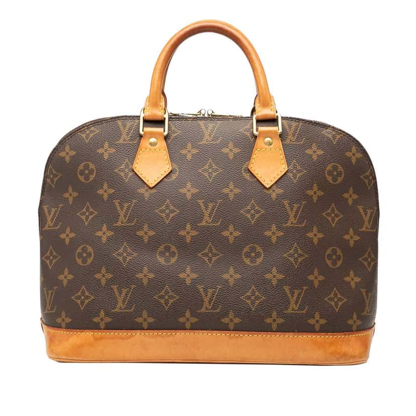 Louis Vuitton Monogram Alma PM Brown Good condition - Front View