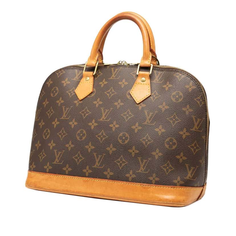 Louis Vuitton Monogram Alma PM Brown Good condition - Back View