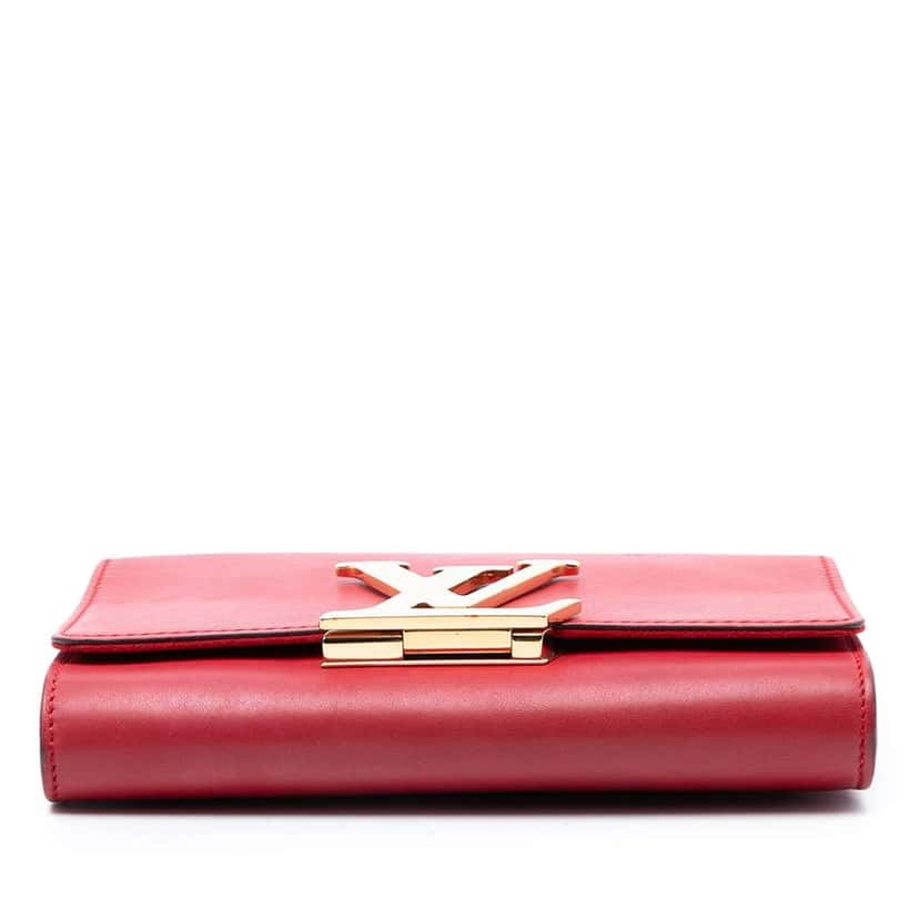Louis Vuitton Leather Louise Chain MM Red Leather Very good condition - Inside View