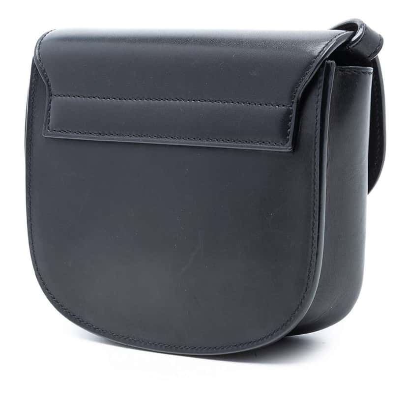 Saint Laurent Small Leather Monogram Kaia Crossbody Black Leather Good condition - Back View