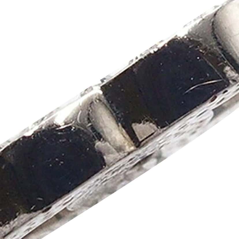 Chanel CC Silver Rhinestones Pendant Necklace Silver Silver Good condition - Box View