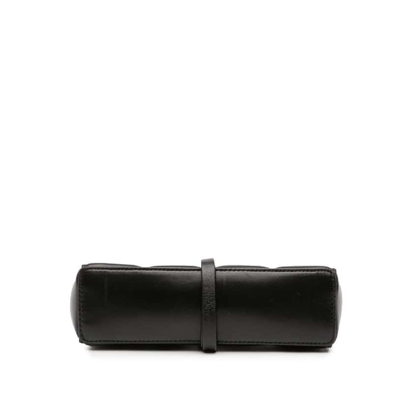 Givenchy Small Leather Cut Out Satchel Black Leather Good condition - Inside View