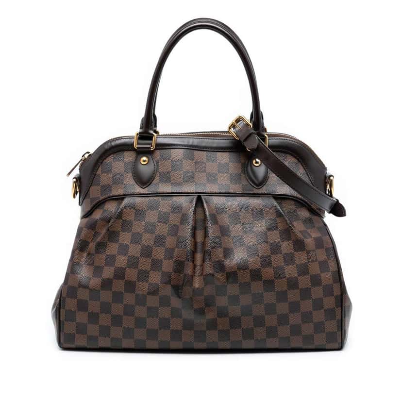 Louis Vuitton Damier Ebene Trevi GM Brown Good condition - Front View