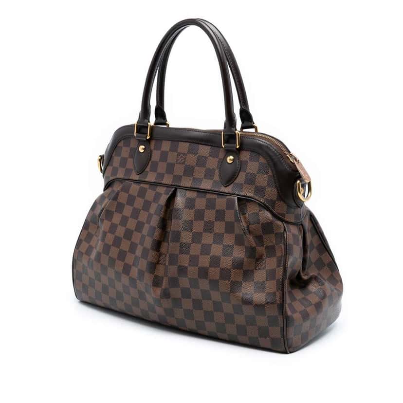 Louis Vuitton Damier Ebene Trevi GM Brown Good condition - Back View