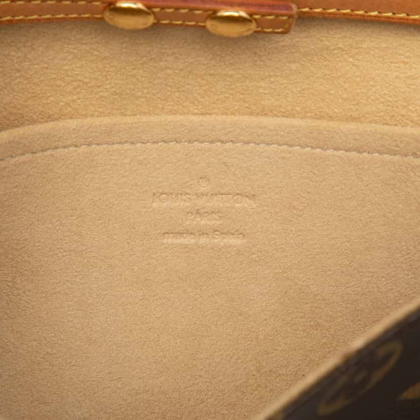 Louis Vuitton Monogram Pochette Twin GM Brown Very good condition - Box View