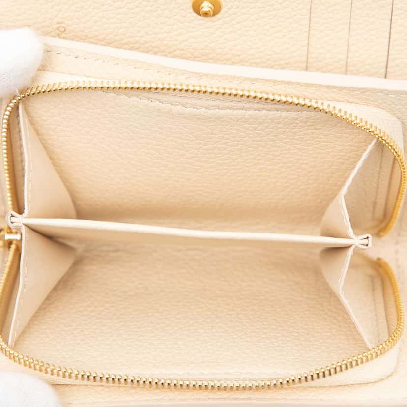 Louis Vuitton Monogram Empreinte Clea Wallet Pink Leather Good condition - Box View
