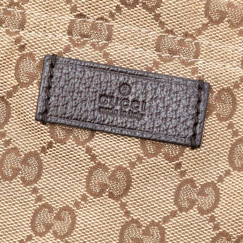 Gucci GG Canvas Tote Brown Canvas Good condition - Box View